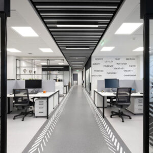 Petros Petropoulos headquarters workplace designed by STIRIXIS Group in Athens 2024 illustrating how office design reflects company culture and strategy