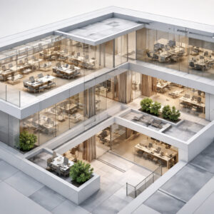 Construction project managed by STIRIXIS Group illustrating how integrated execution control carries strategic intent from foresight through delivery