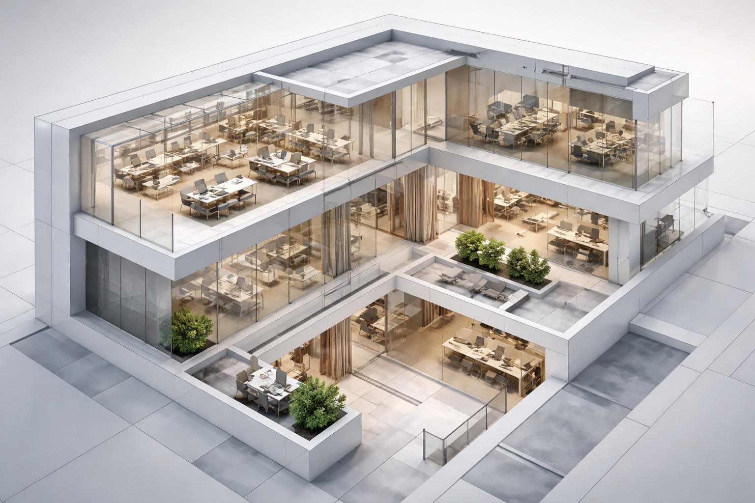 Construction project managed by STIRIXIS Group illustrating how integrated execution control carries strategic intent from foresight through delivery