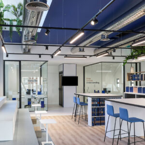 Award-winning interior environment by STIRIXIS Group demonstrating how strategic design governs decisions early and protects investment over time