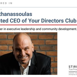 Alex Athanassoulas, President & CEO of STIRIXIS Group and CEO of Your Directors Club